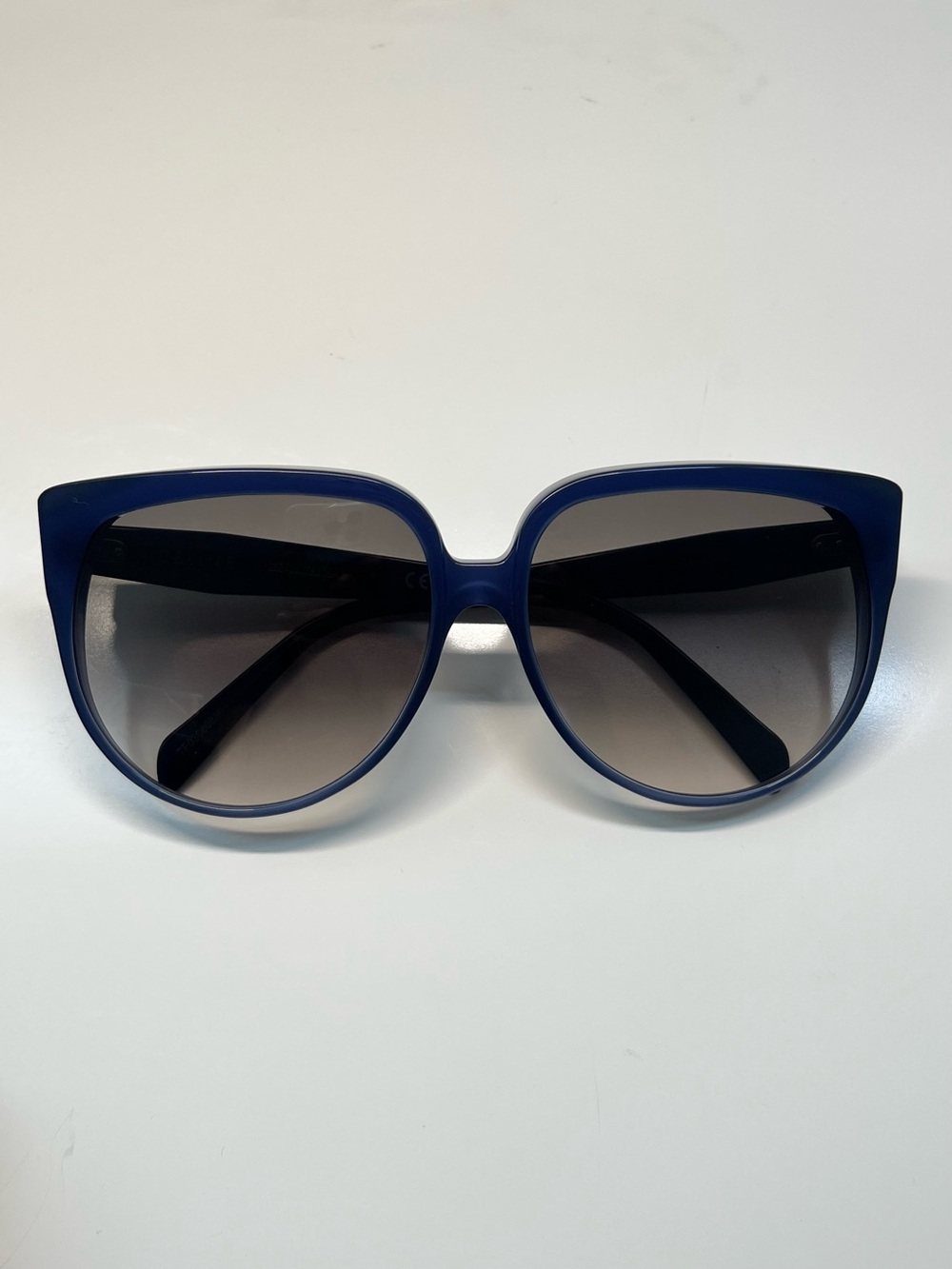 Celine Navy Blue Oversized Sunglasses